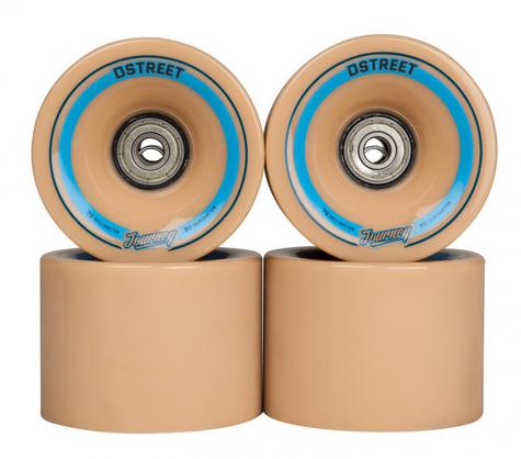 D Street Wheels Journey Freedom Abec 7 (Pk 4)